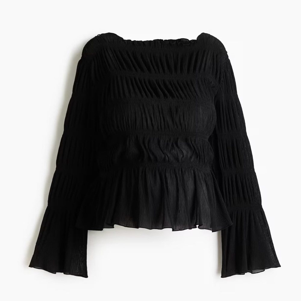 Maternity Elegant Black Women's Top